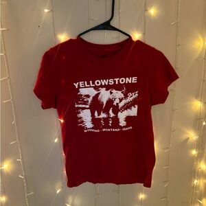 Yellowstone Red Hailie Tee